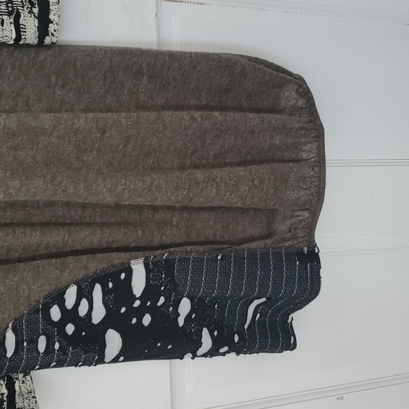 Forla Paris Large Art Dress Rag Doll Grey Stitches Patchwork 2000s - Picture 10 of 14